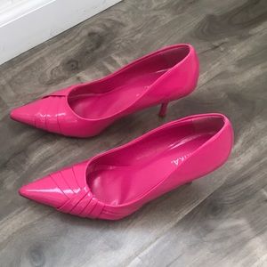 Pink heels